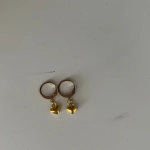 Hemmagjorda guldörhängen med hjärtan - Hemmagjorda guldörhängen med små hjärtan💕 Säljs i par