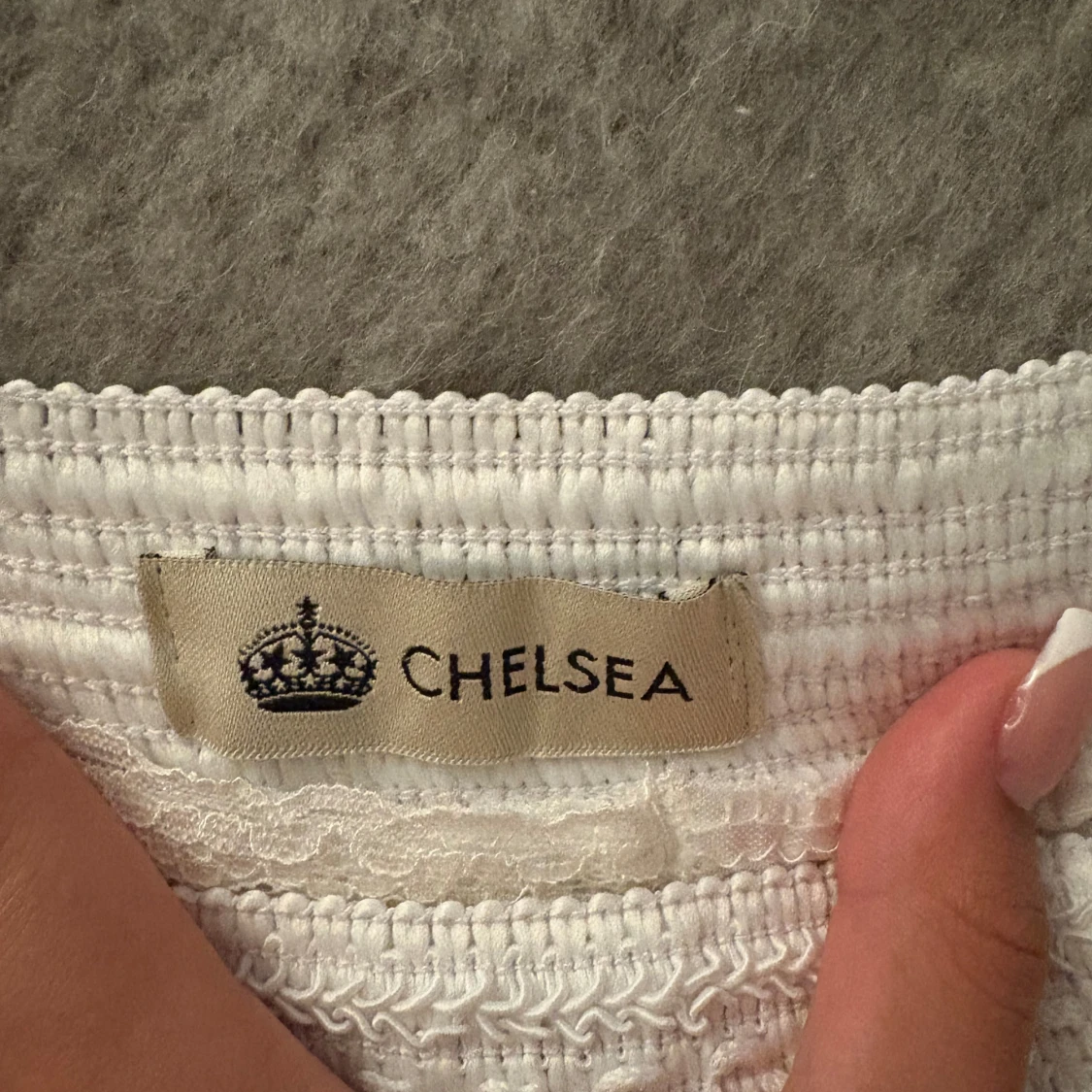 Vita spets-shorts från Chelsea - 2