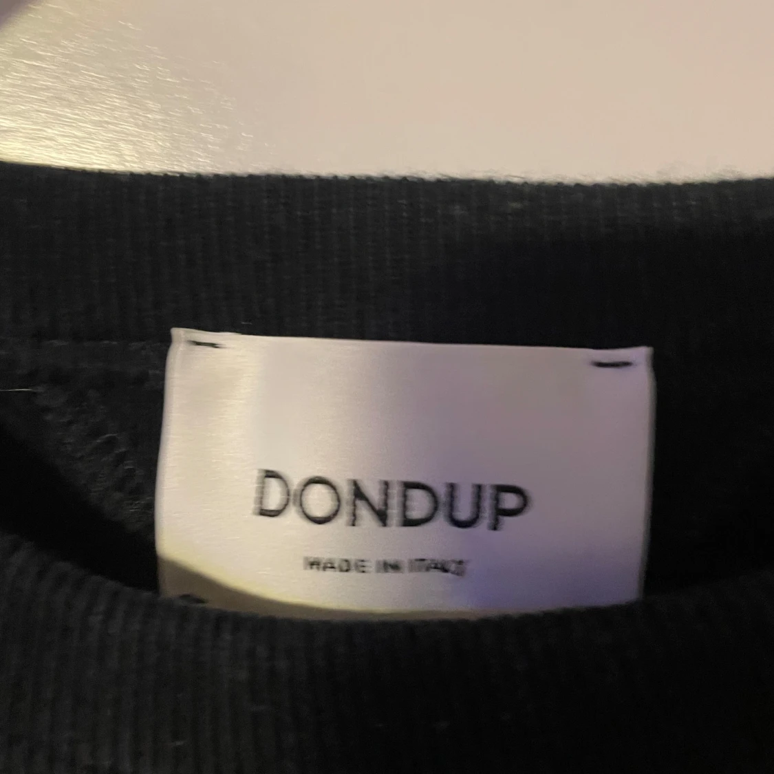 Svart sweatshirt från Dondup  - 1