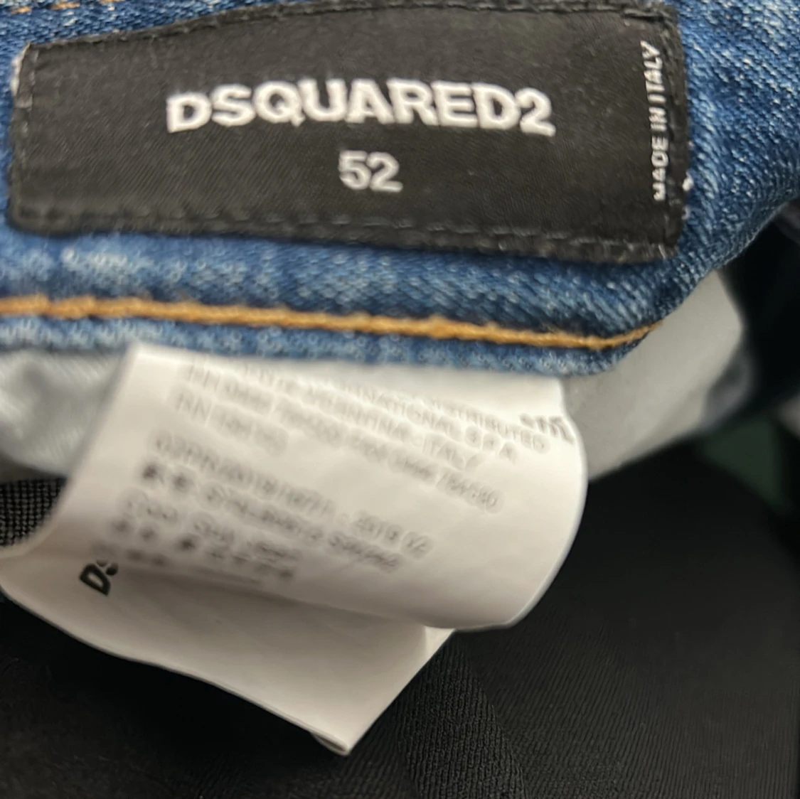 Dsquared2 blå slitna jeans, stl 52 - 3