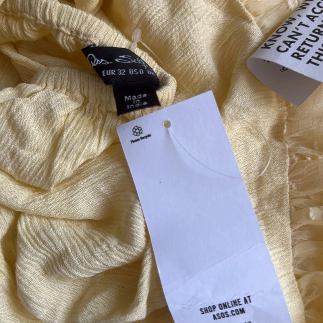 Gul klänning från ASOS - 2