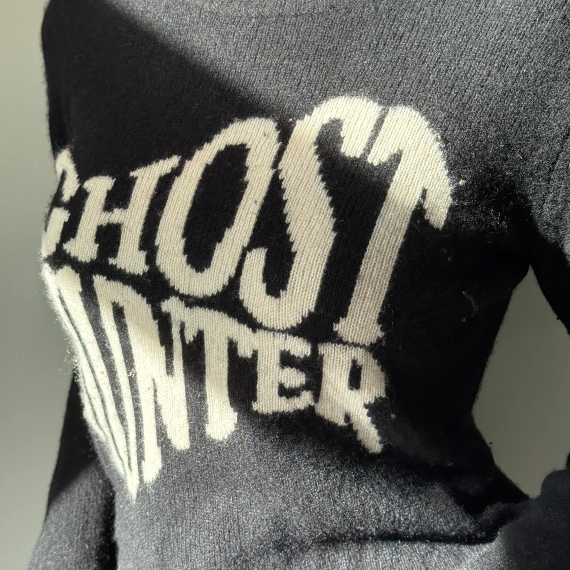 Svart cashmere tröja från from future  - 1