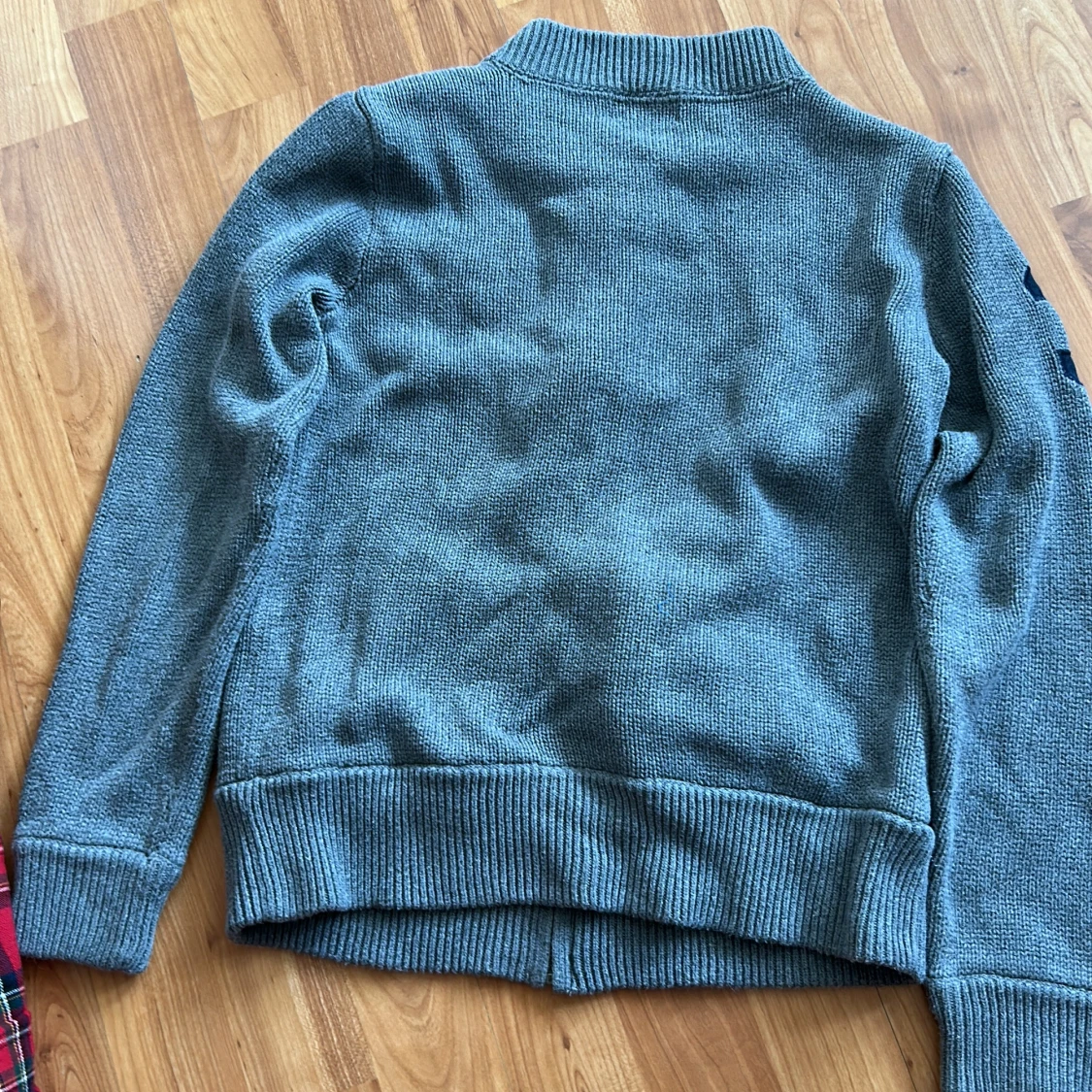 Barn- Grå stickad kofta Polo Ralph Lauren - 4