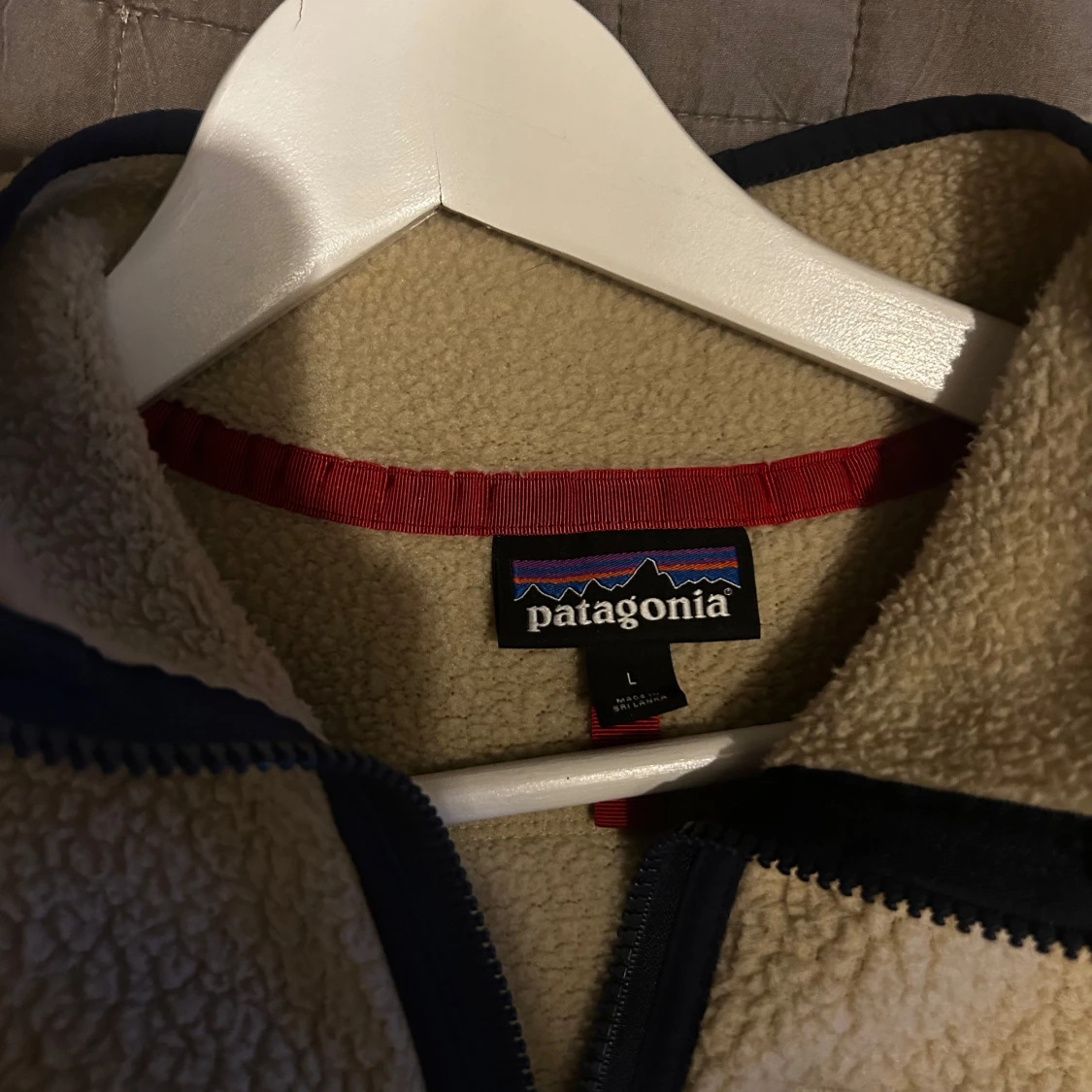 Beige fleeceväst från Patagonia - 2