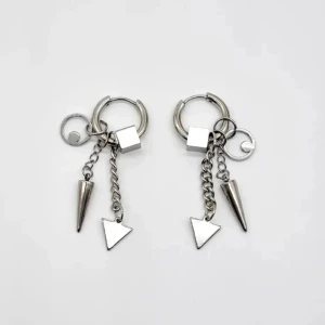Handgjorda örhängen  - Handgjorda örhängen ●Material- rostfritt stål ●Gjord i bra kvalitet 💎Örhängeskrokar -100% rostfritt stål . Nickel fri.☆☆Längd - 4,5cm