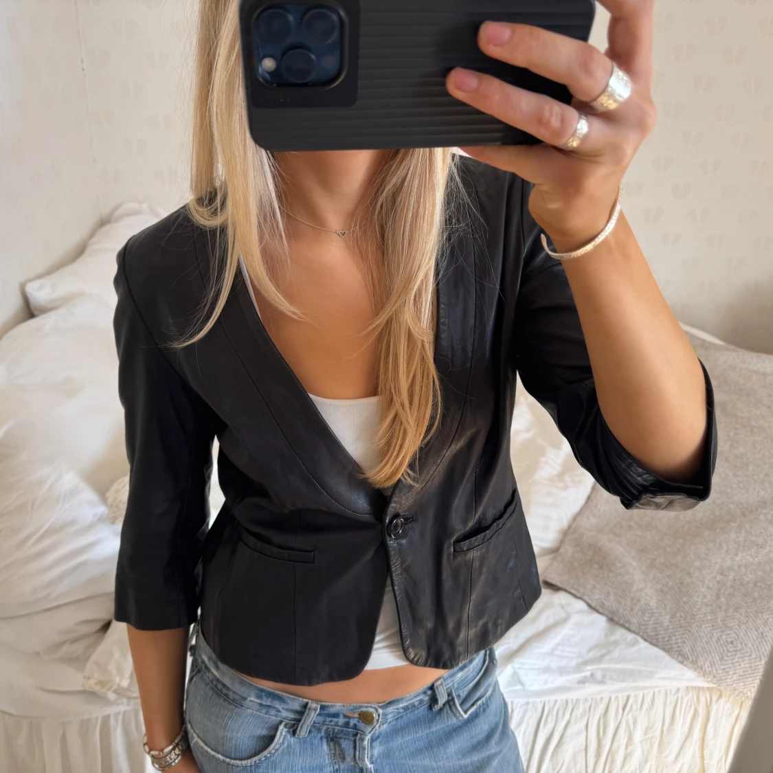 Skinn jacka / kavaj - 2