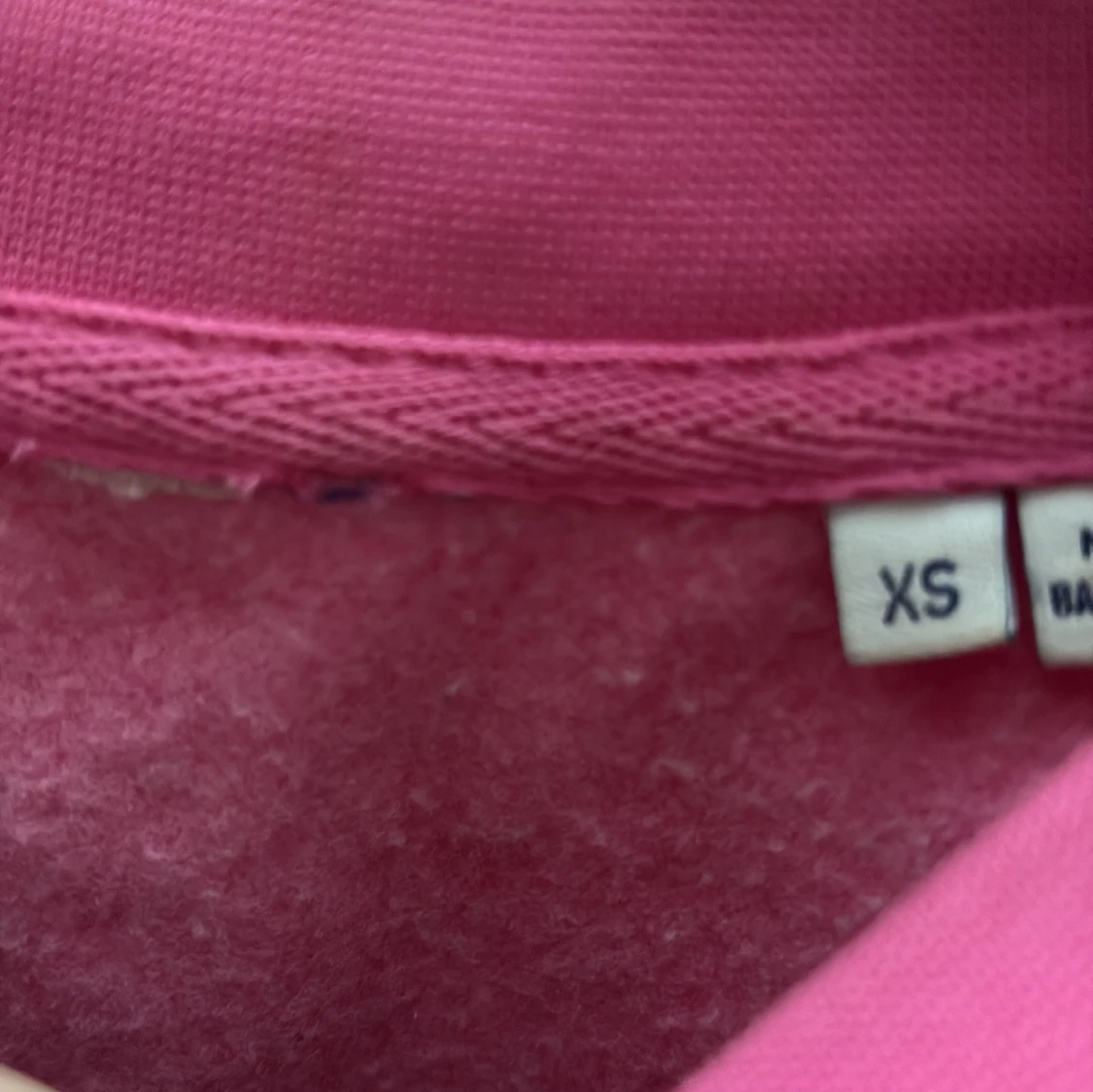 Rosa sweatshirt från NA-KD i XS endast använd en gång - 2