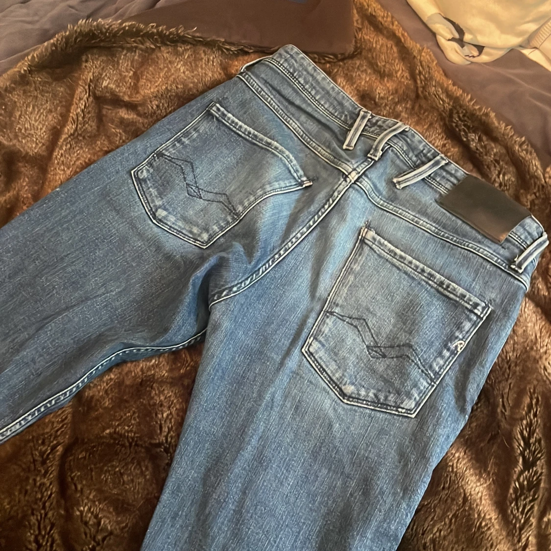 Replay Anbass blå jeans slim fit