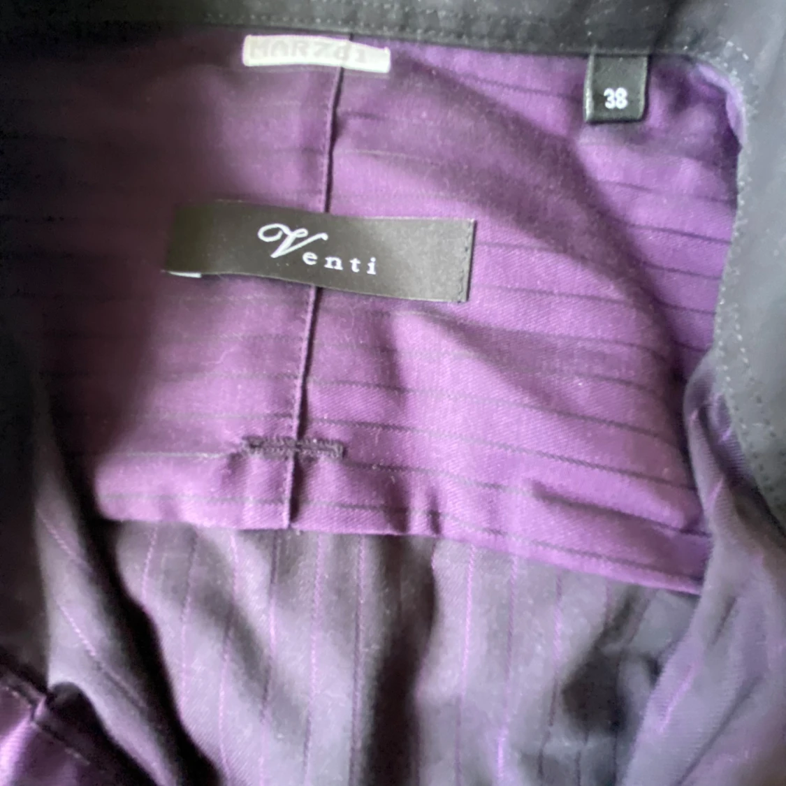 Lila randig skjorta från Venti - 1