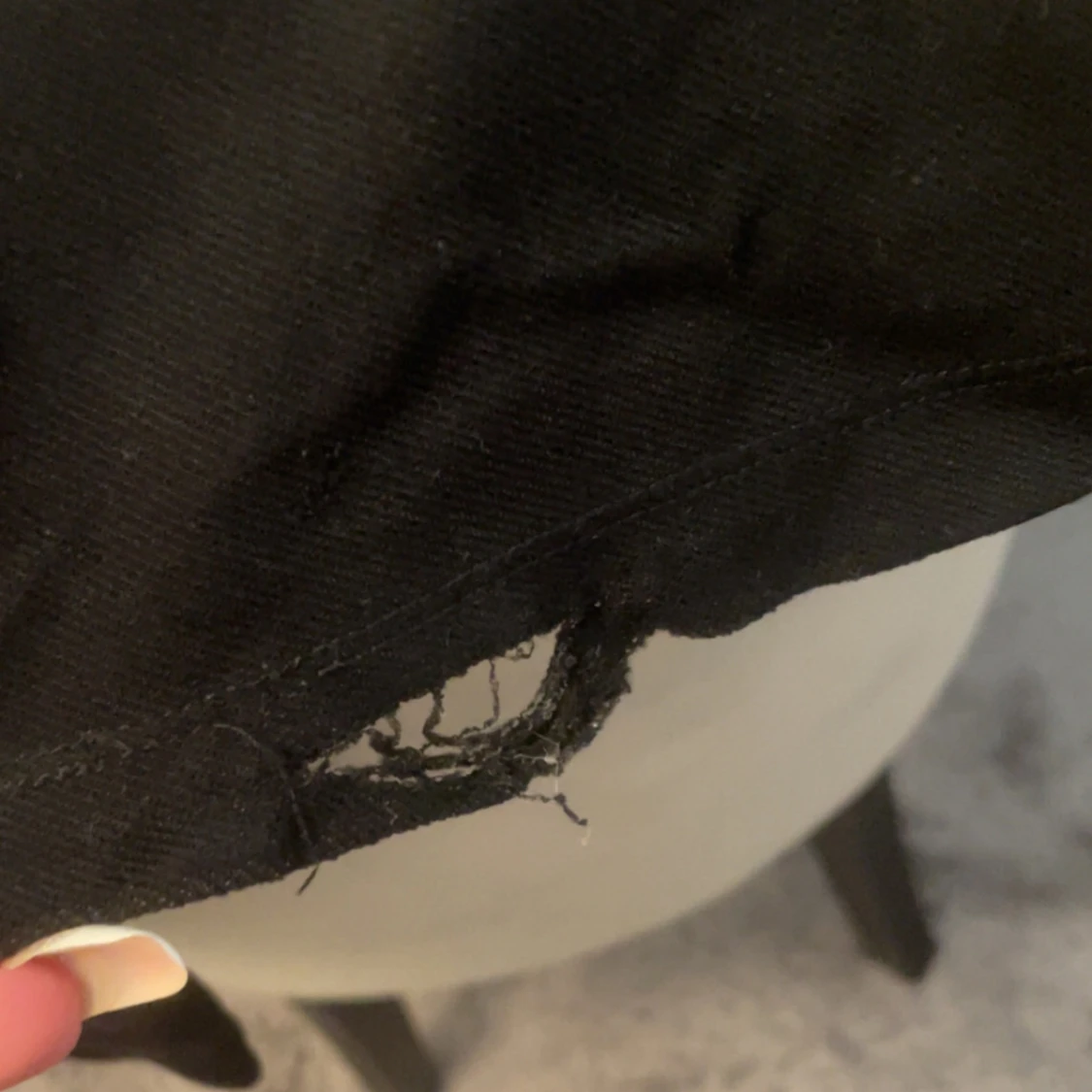 Svarta tygbyxor från GinaTricot - 2