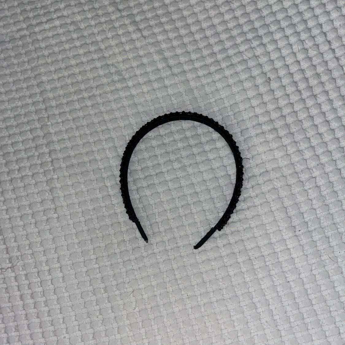 Svart diadem och hårsnodd - 1