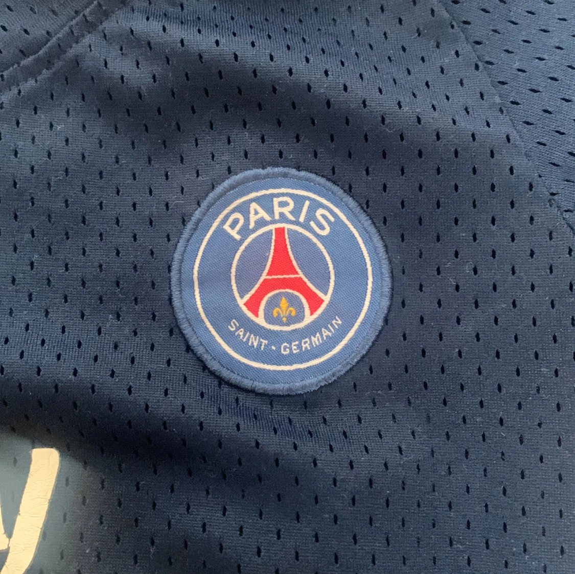 PSG marinblå träningströja Fly Emirates - 3