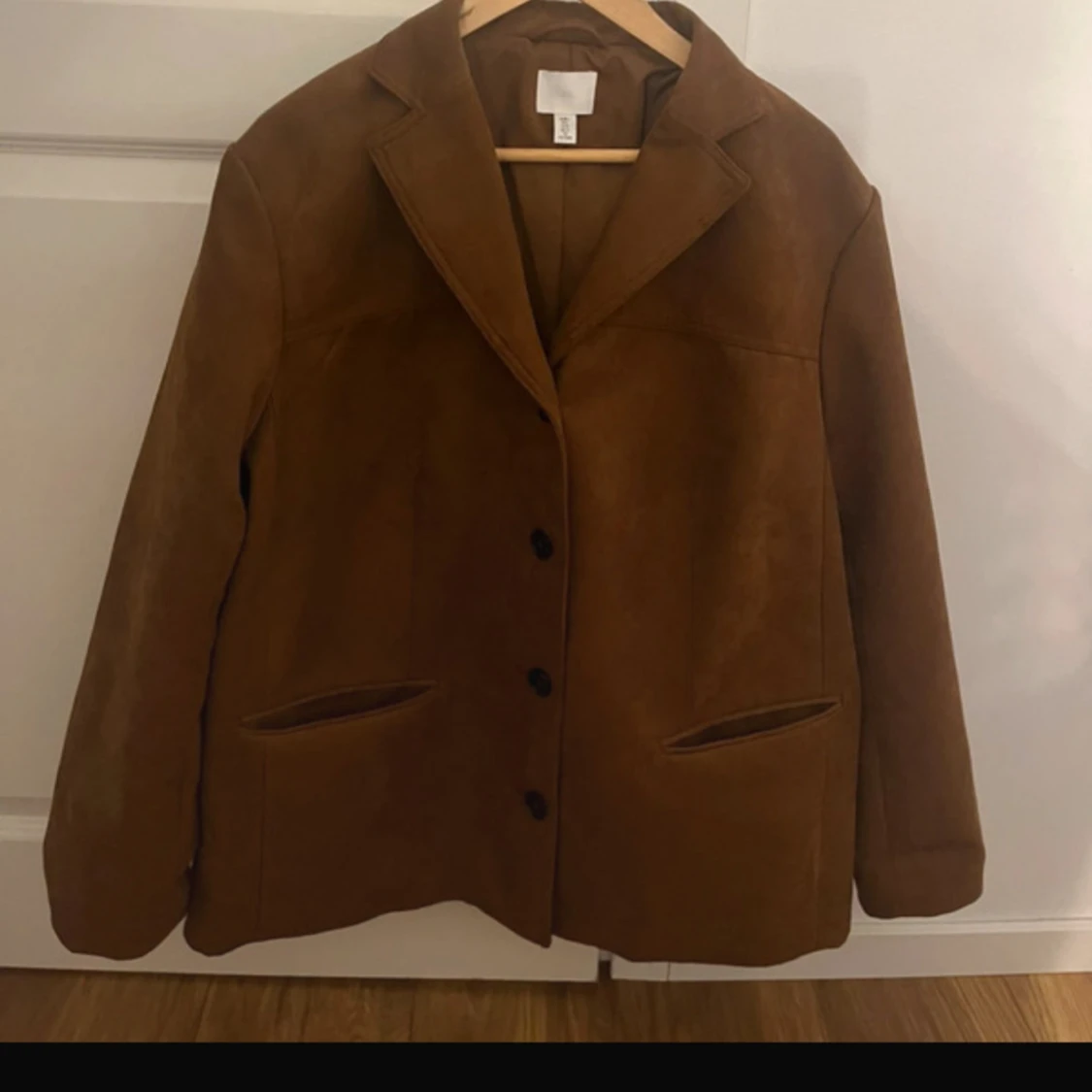 Brun mockaliknande kavaj från H&M - 1