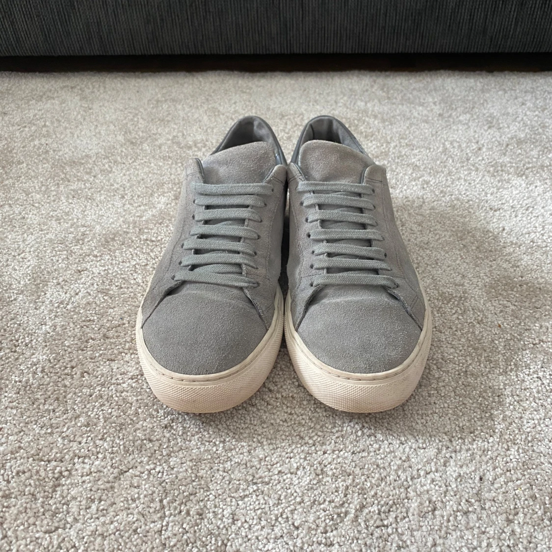 Axel Arigato Clean 90 Grå Suede Sneakers - 1