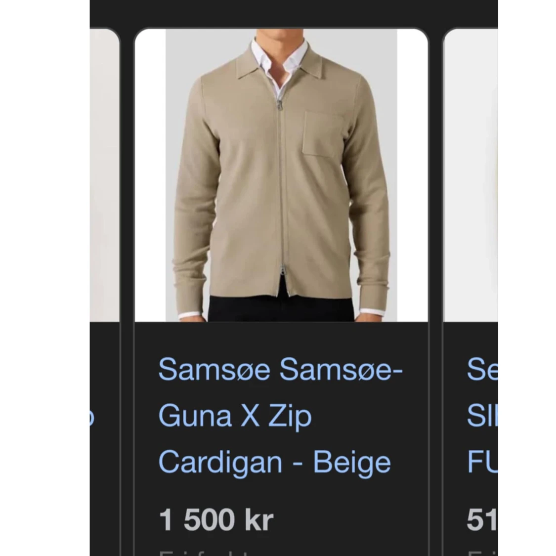 Samsoe Samsoe full zip tröja - 2