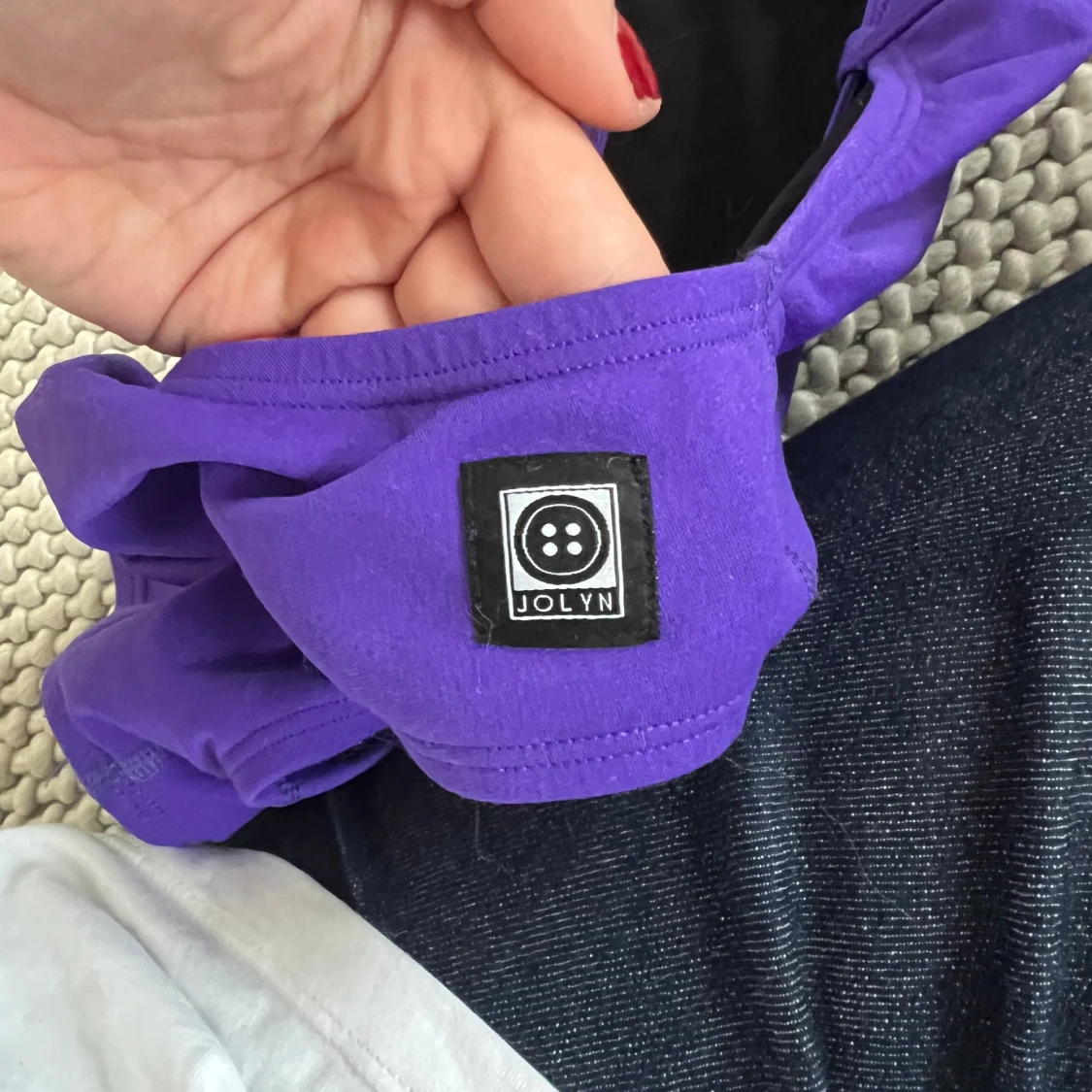 Lila baddräkt från Jolyn - 2