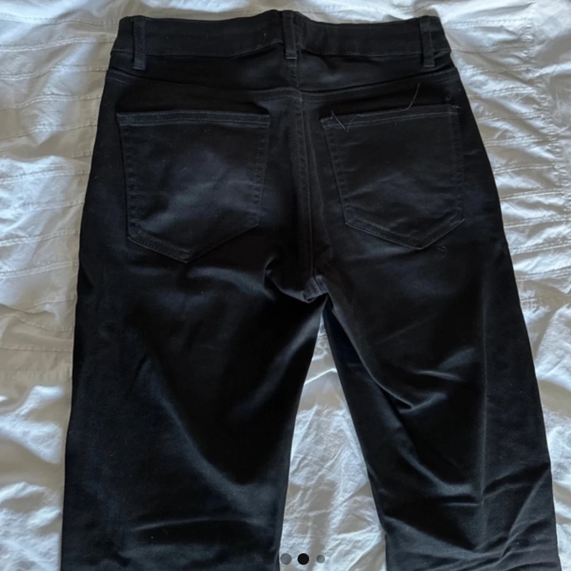 Svarta jeansbyxor från Lindex - 3