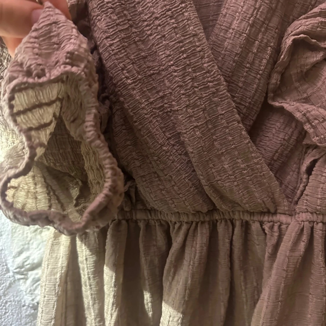 jätte fin volang blus 💕 - 92