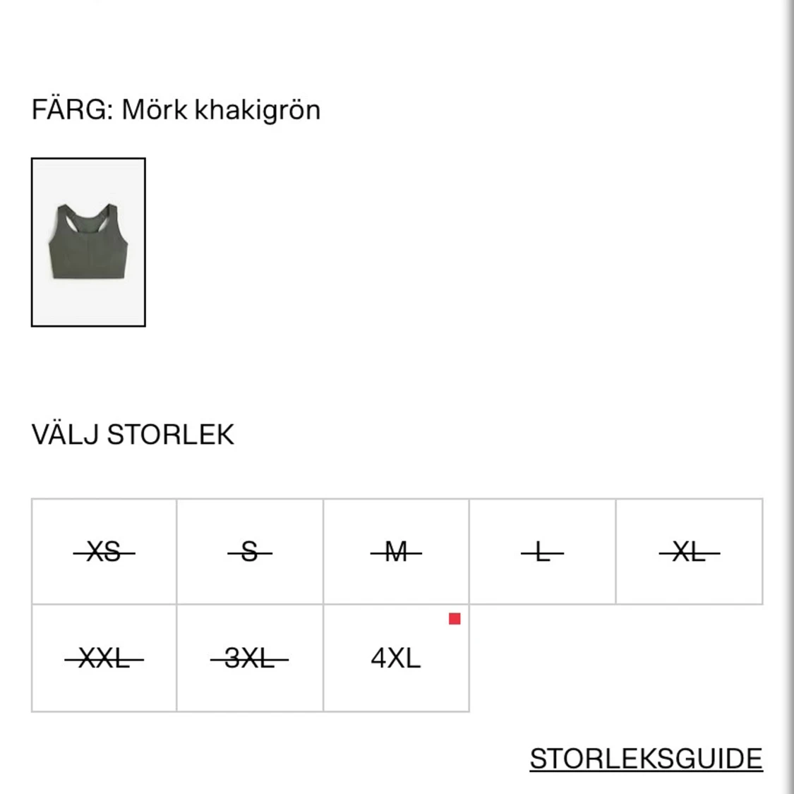 Khakigrön sport topp - 3