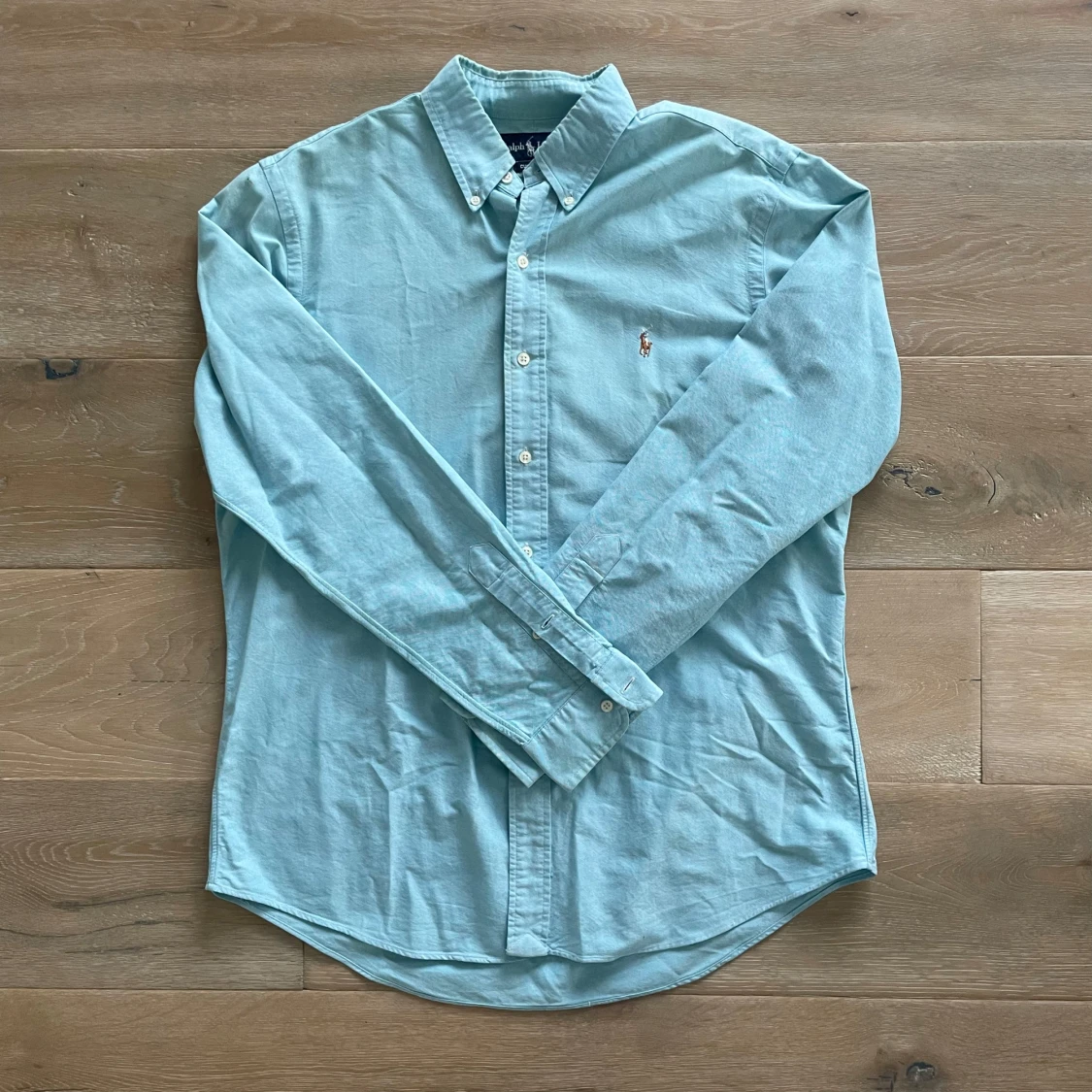 Turkos Ralph lauren skjorta