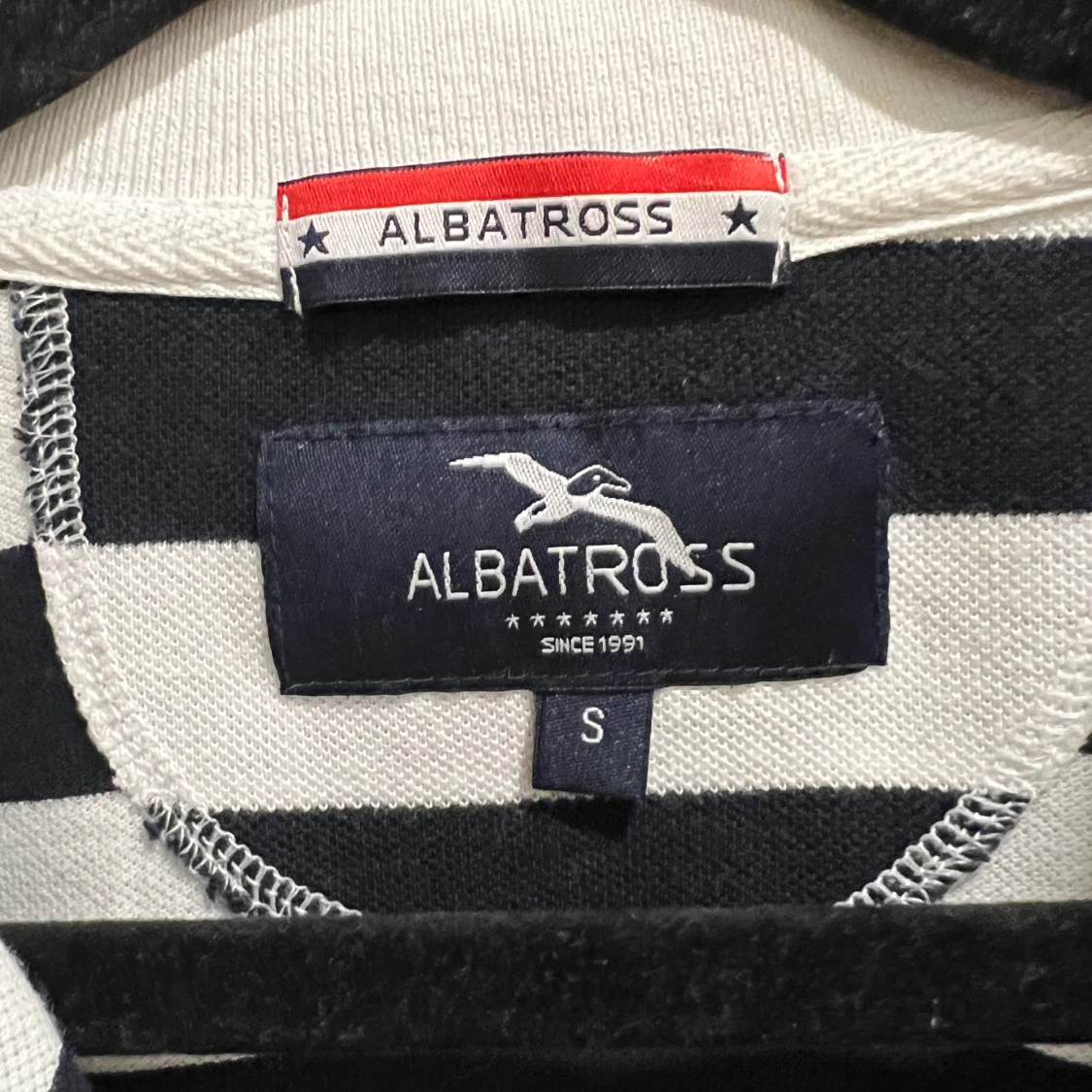 Randig pikétröja från Albatross - 3