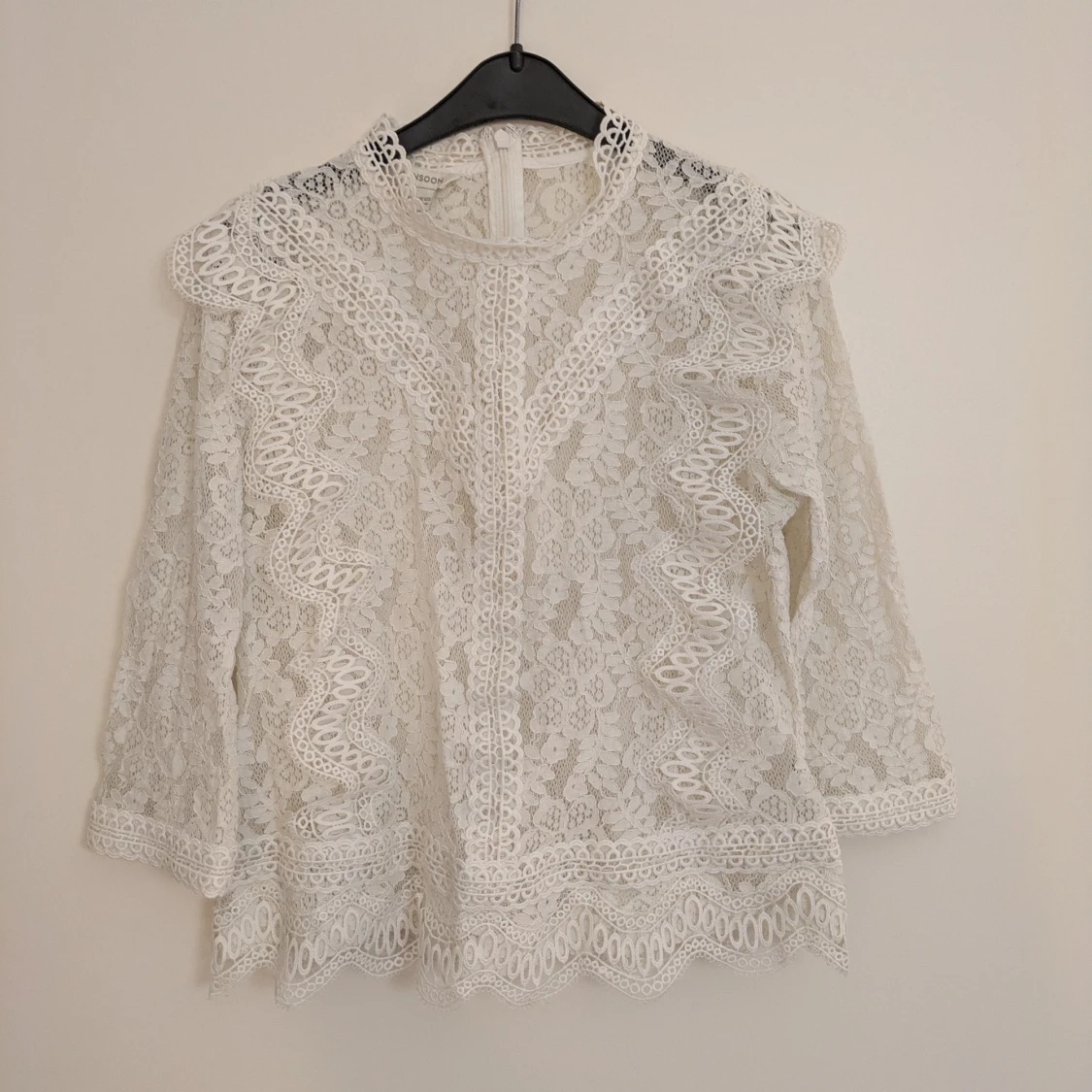 Vit blus/topp från Monsoon - 1