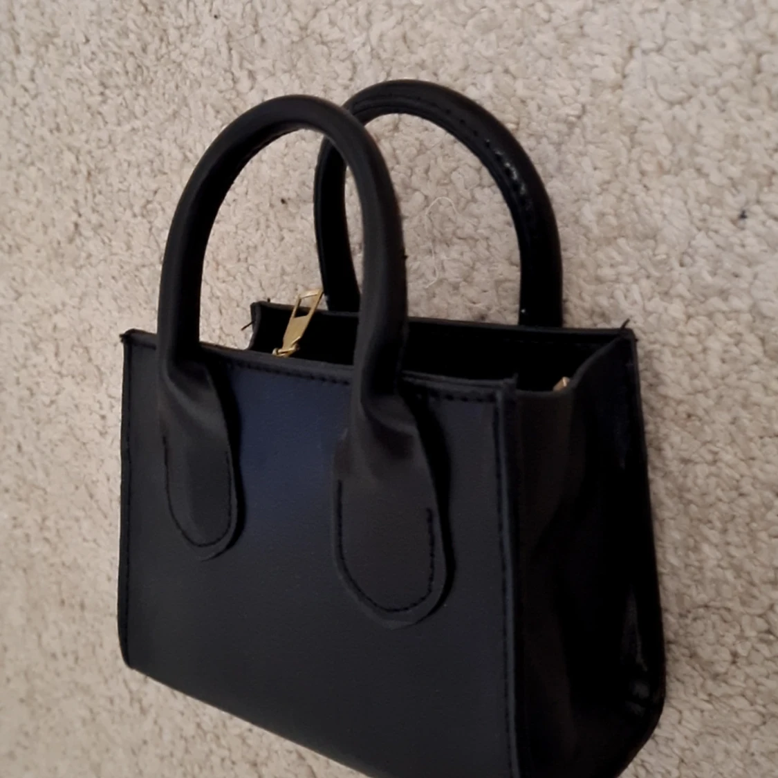 Svart minihandväska - 3