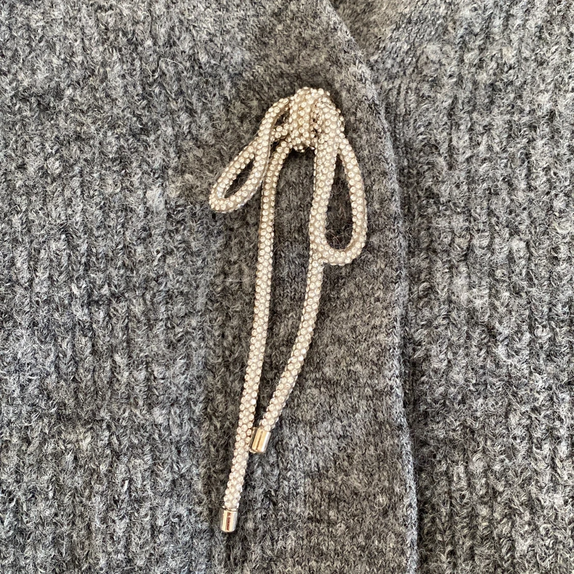 Kofta med silverdetalj från hm - 3