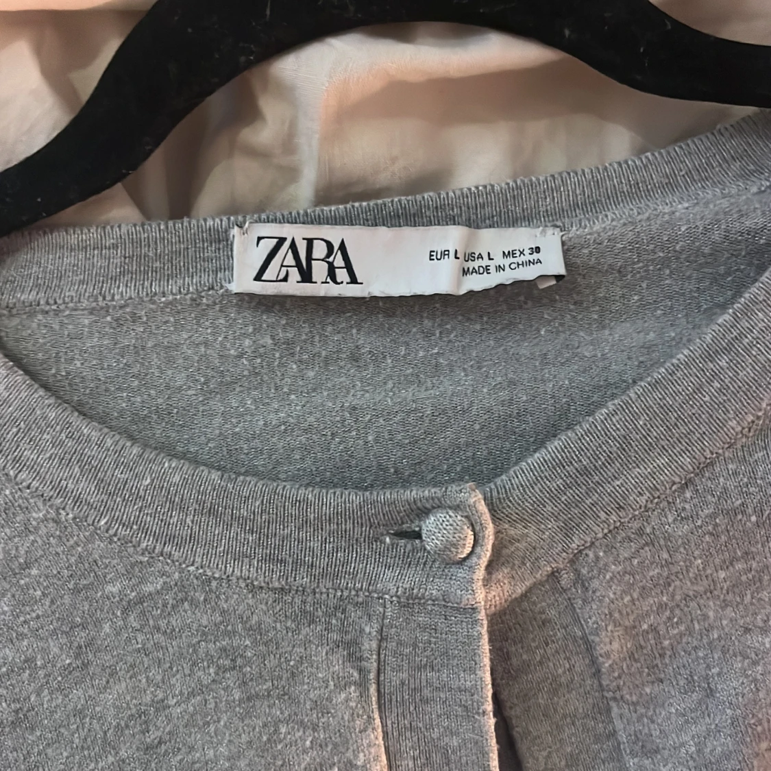 Grå kofta från Zara i bomull - 2