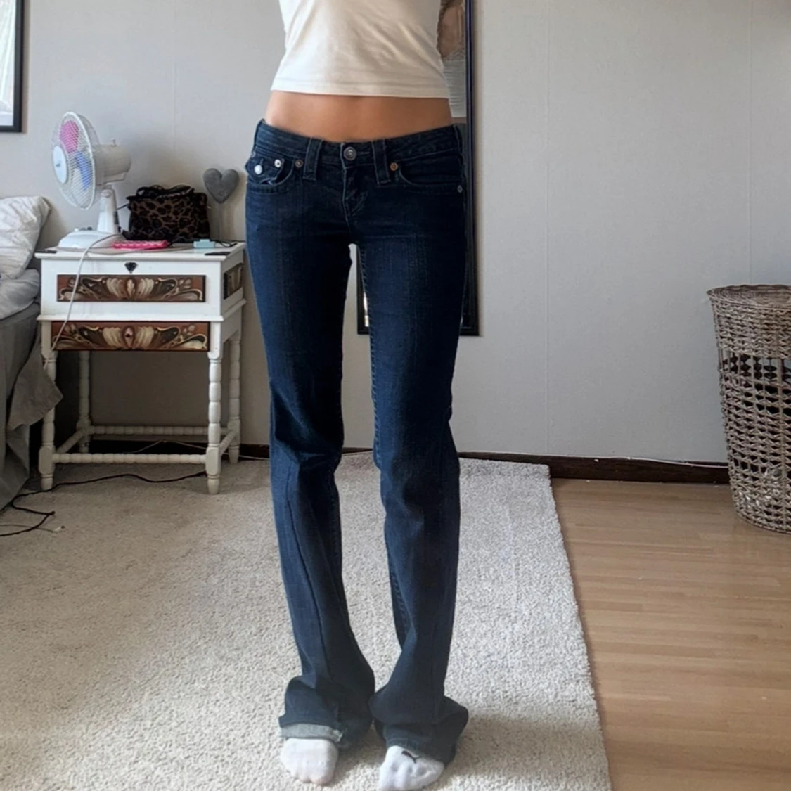 Väldigt unika Lågmidjade true religon jeans - 1