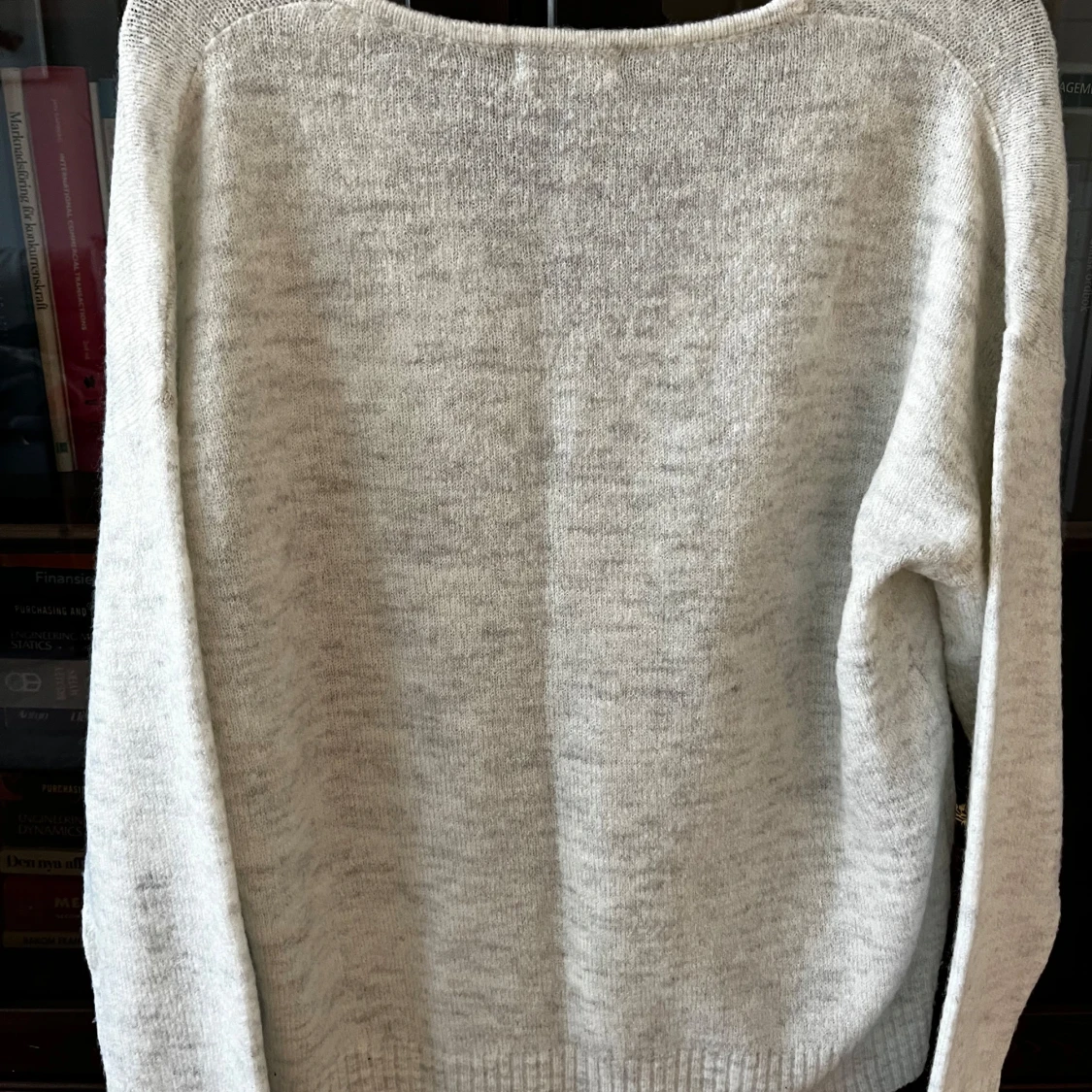 Ljusgrå stickad tröja från JDY - 1
