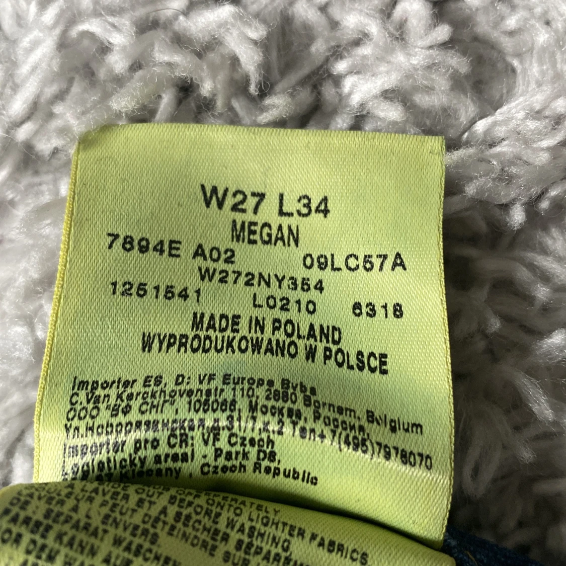 Lågmidjade wrangler jeans Megan  - 4