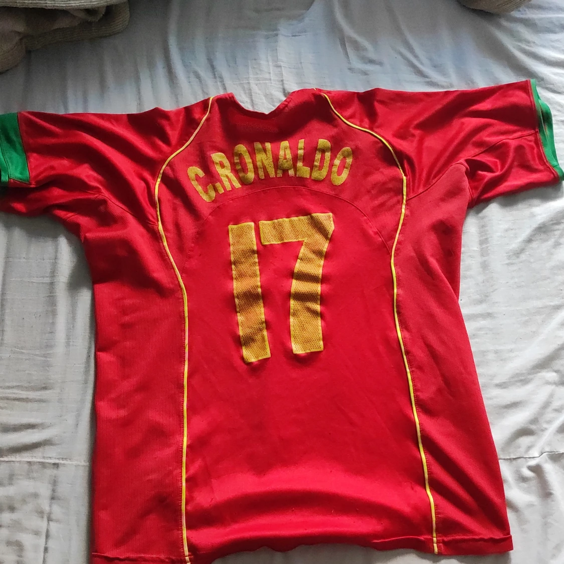 Portugal C. Ronaldo 17 Nike fotbollströja - 1