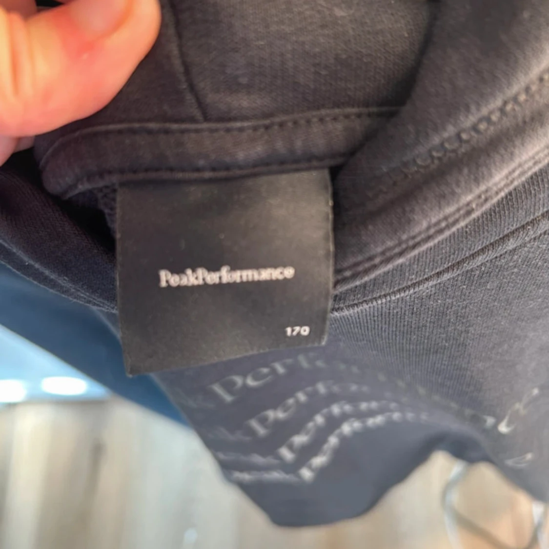 Svart hoodie Peak Performance - 4