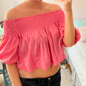 Rosa off shoulder topp från zara  - Så söt topp!! Aldrig använd 