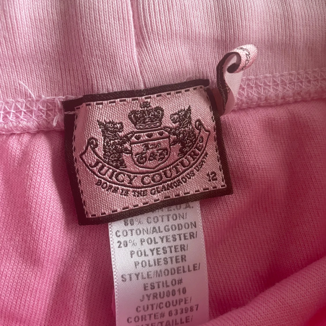 Juicy couture shorts, rosa