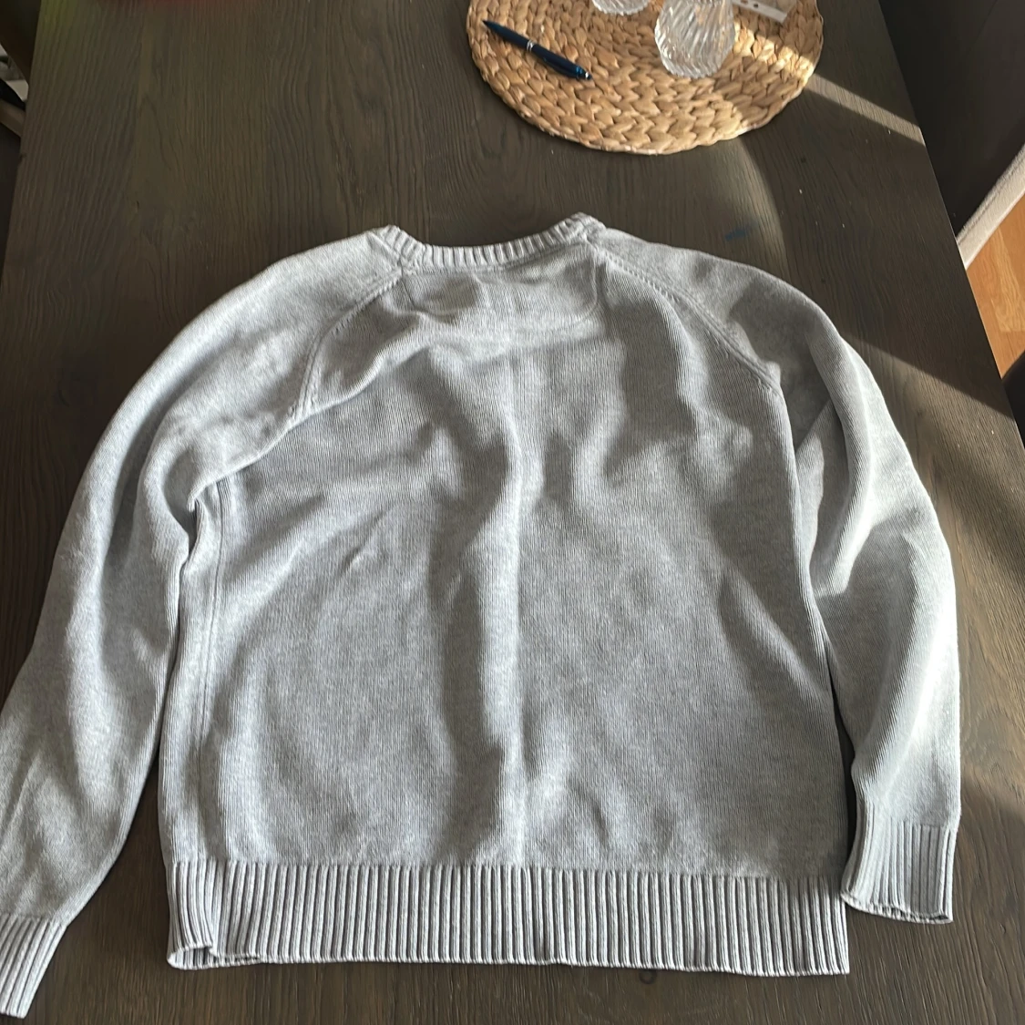 Grå stickad tröja från Morris  - 4
