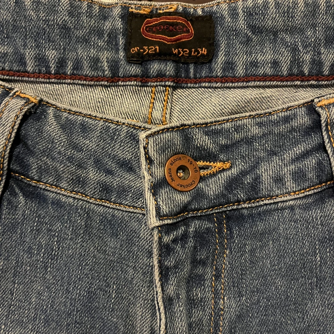 Blå jeansbyxor från Crocker - 2