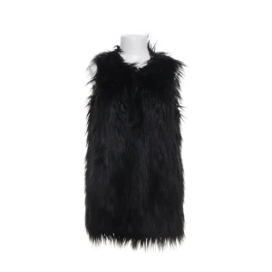 Svart pälsväst från Savida - Säljer en såååå cool pälsväst från Savida. 