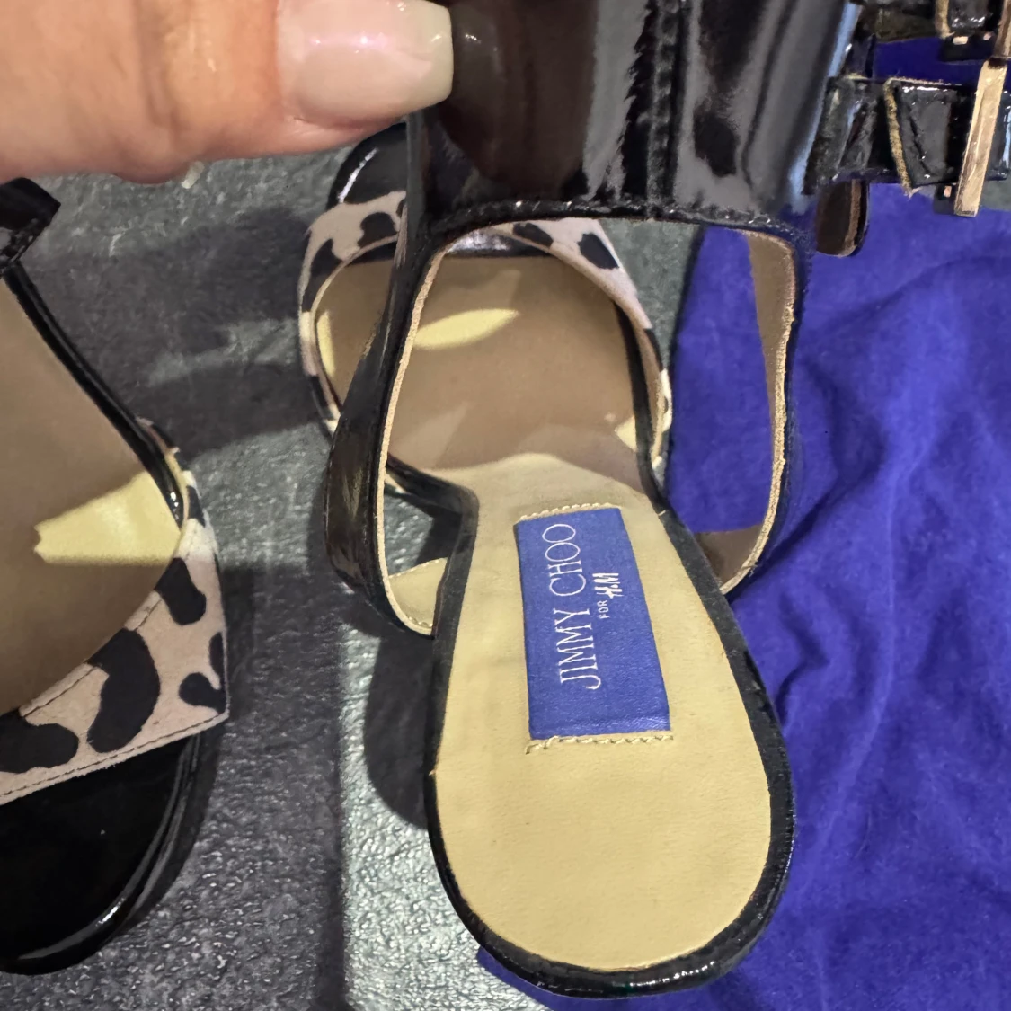 Jimmy Choo x H&M klackskor med djurmönster - 2