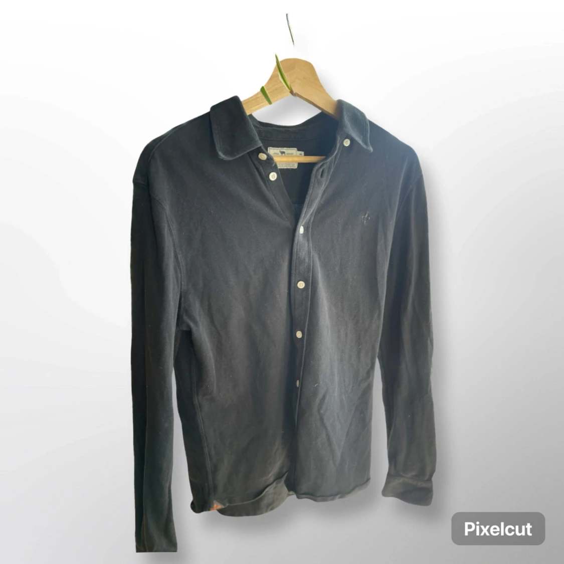 Svart långärmad skjorta från Morris - 1