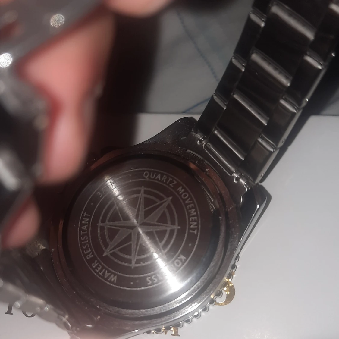 Svart dykarklocka från Kompass Stockholm - 1