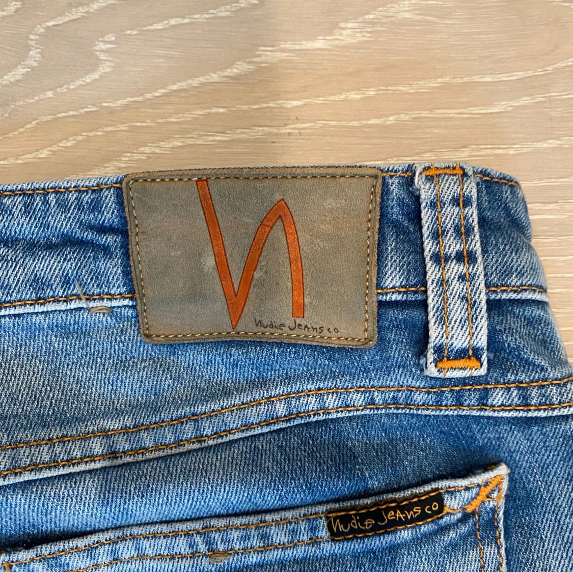 Ljusblå Nudie Jeans - 4