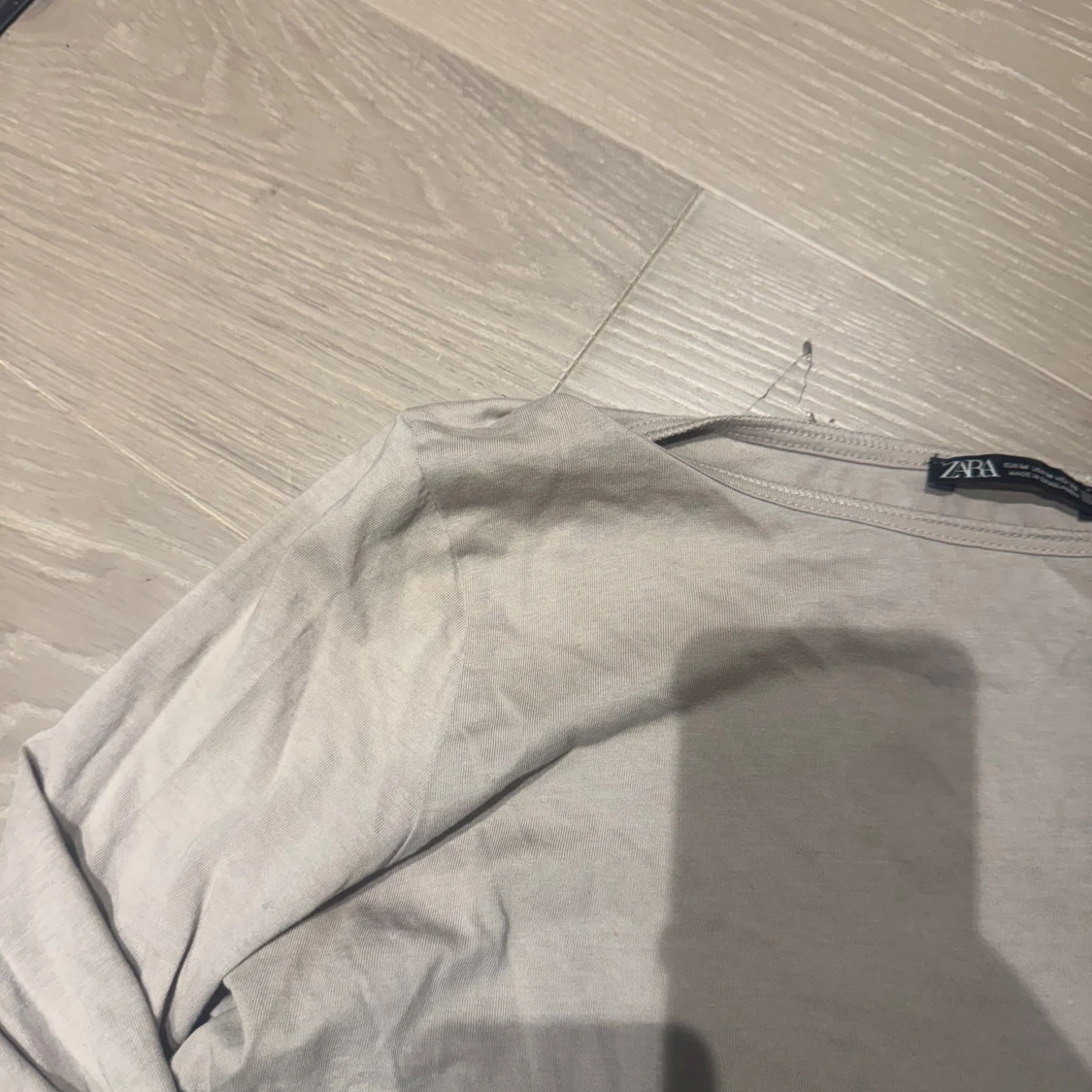 Beige långärmad topp från Zara - 2