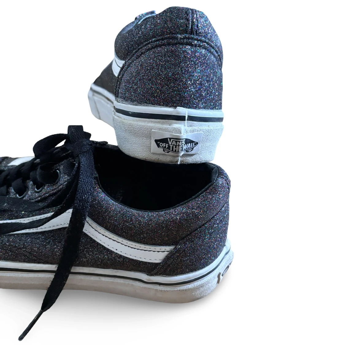 Svarta glittriga sneakers från Vans - 3