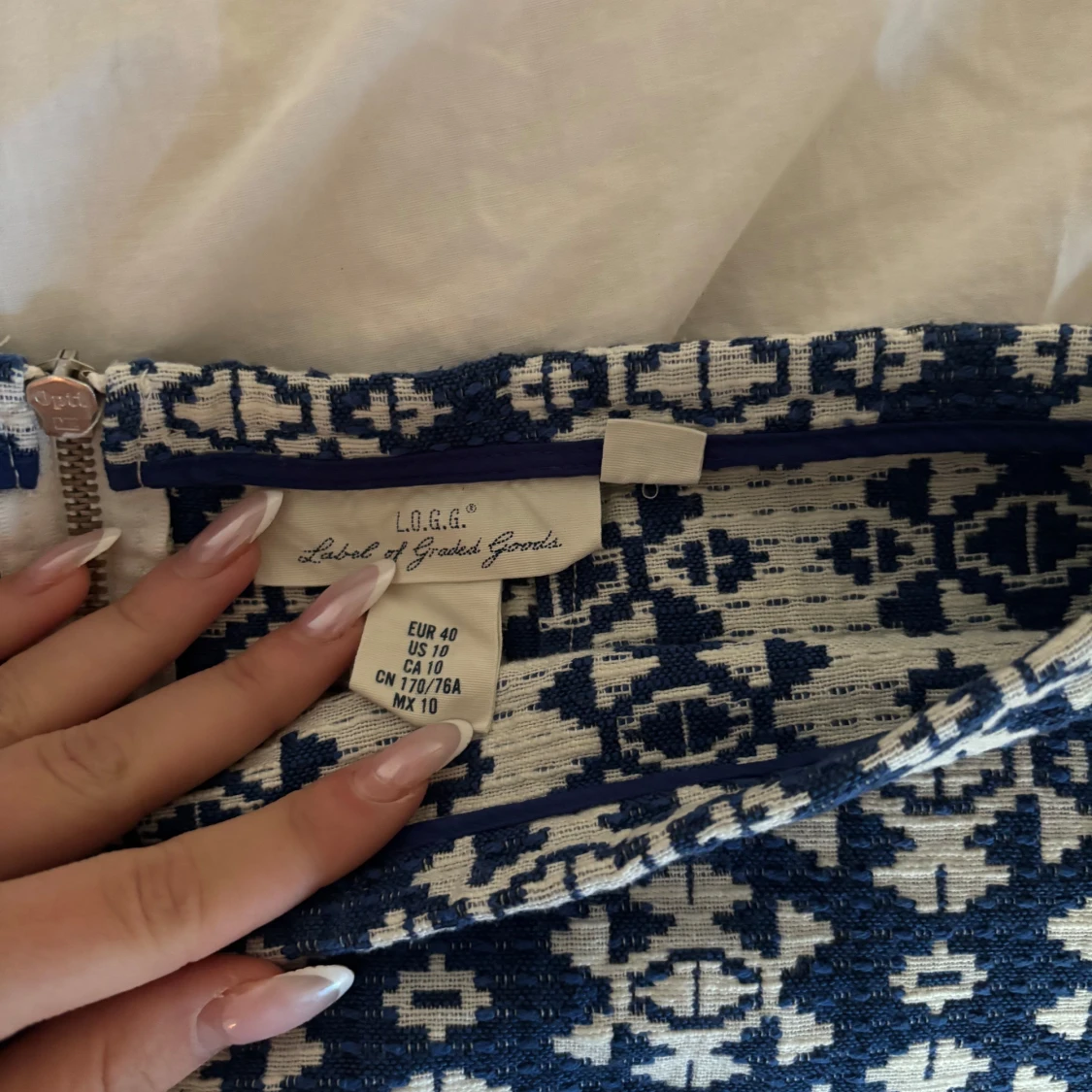 Mönstrad Kjol från Hm - 2