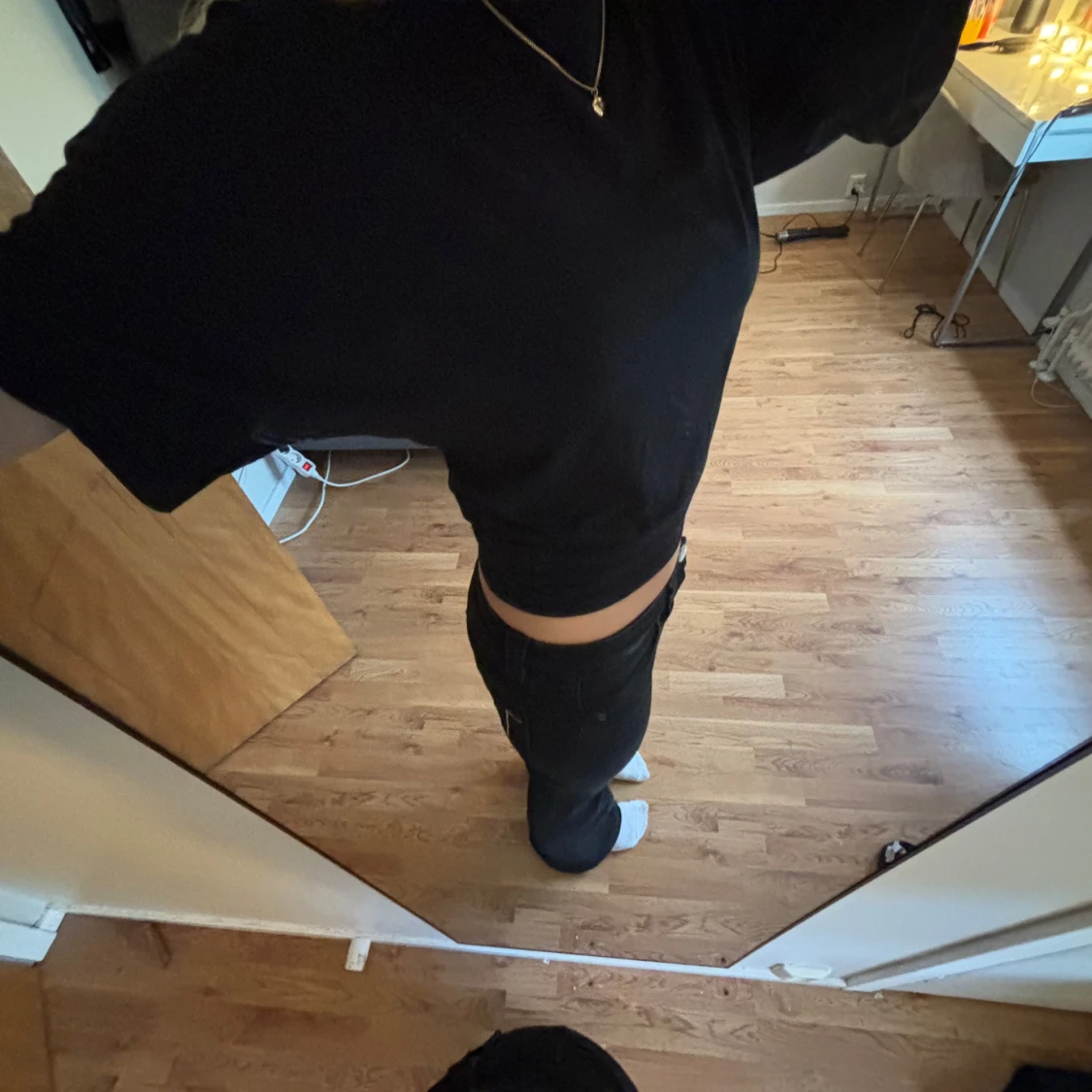 Svart basic tröja - 1