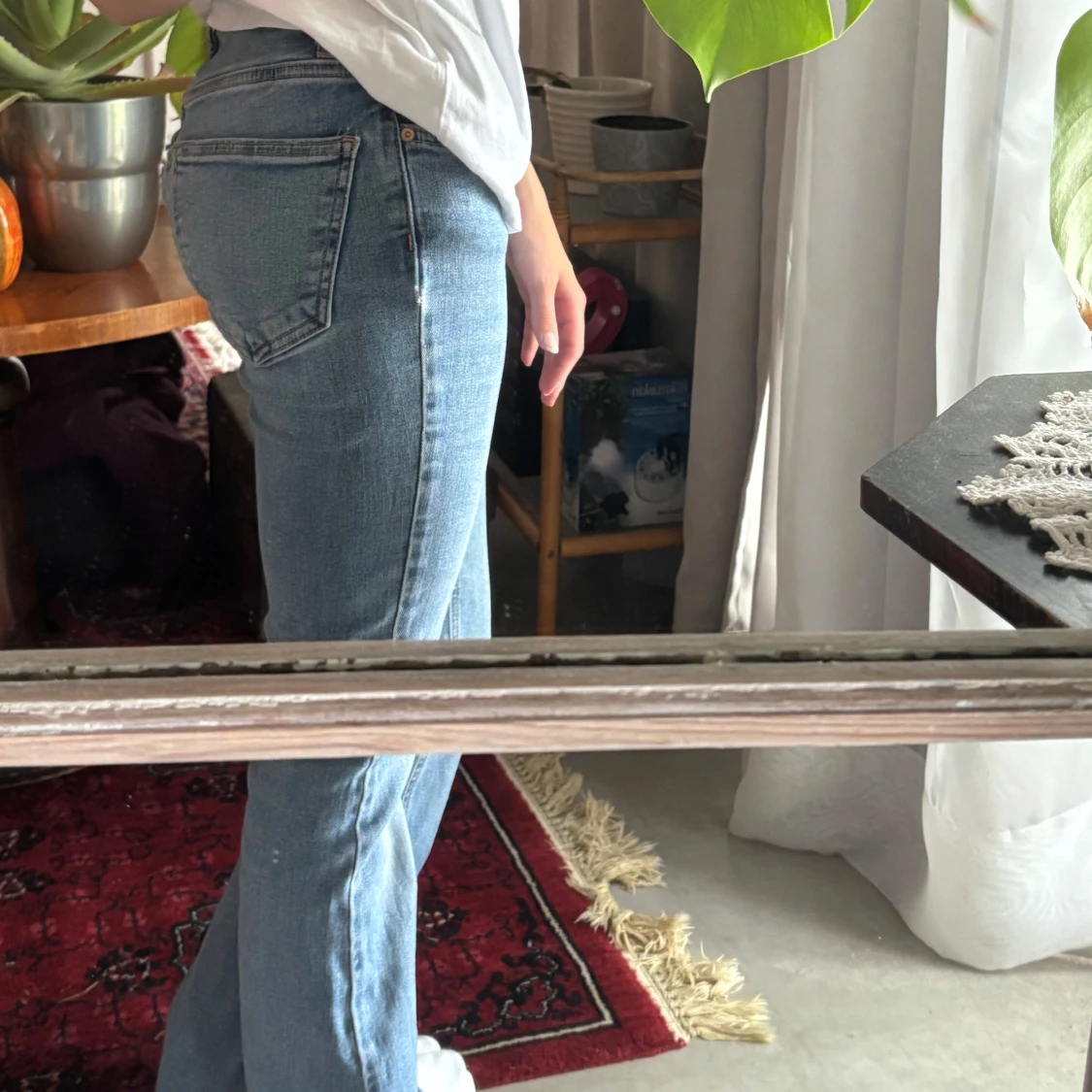 Bootcut jeans ljusblå - 2