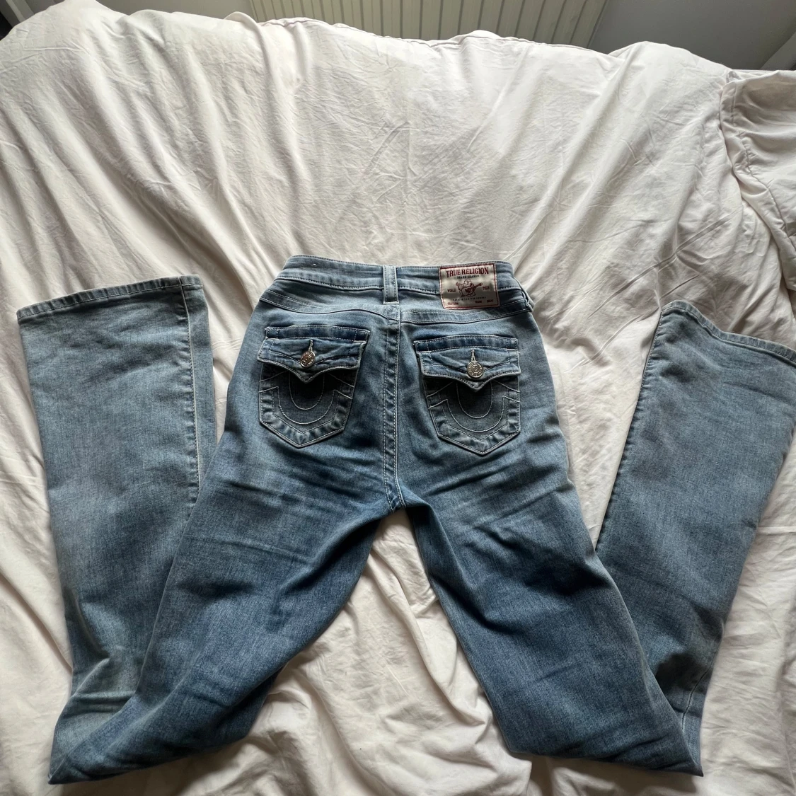 True Religion Becca Mid Rise Bootcut Jeans - 1