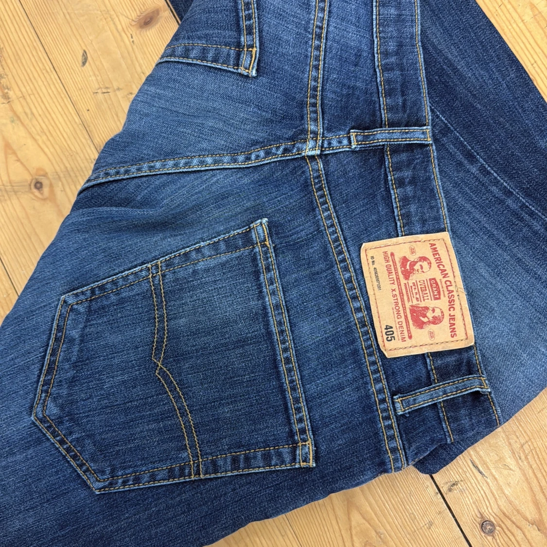 Blå jeansbyxor från Grant - 1